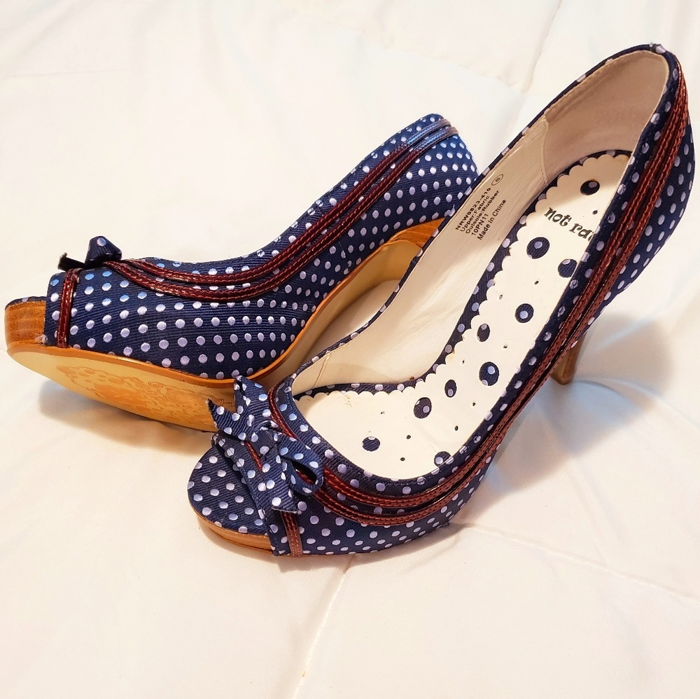 Peep Toe High Heels, Not Rated